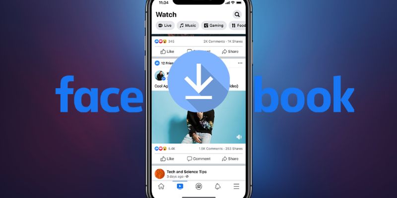 Tìm kiếm ứng dụng tải video facebook