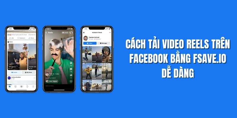 Cách tải video reels trên facebook