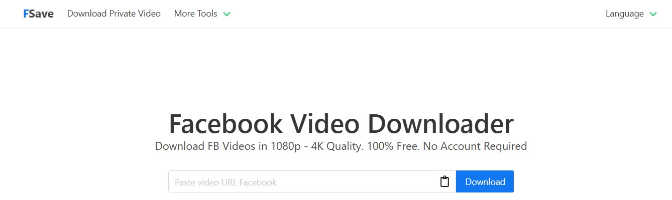 Download Video Facebook to phone with Fsave