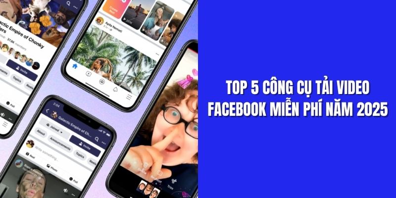top 5 công cụ tải video facebook