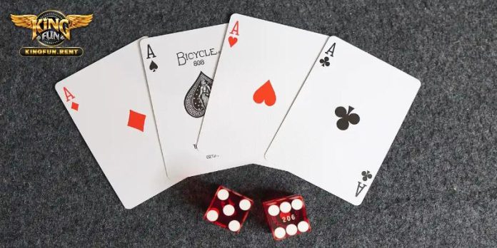 Giao diện game bài kingfun đẹp mắt